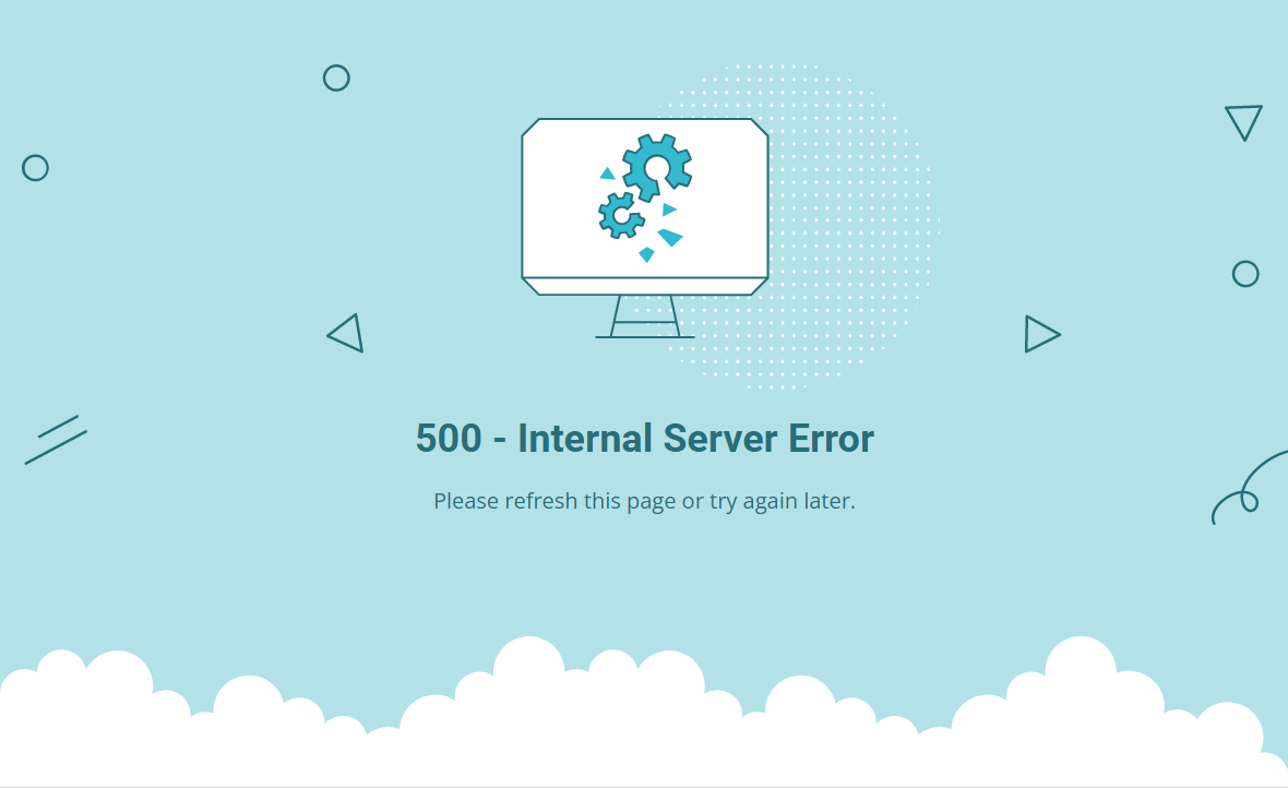 500 Internal Server Error on Siteground