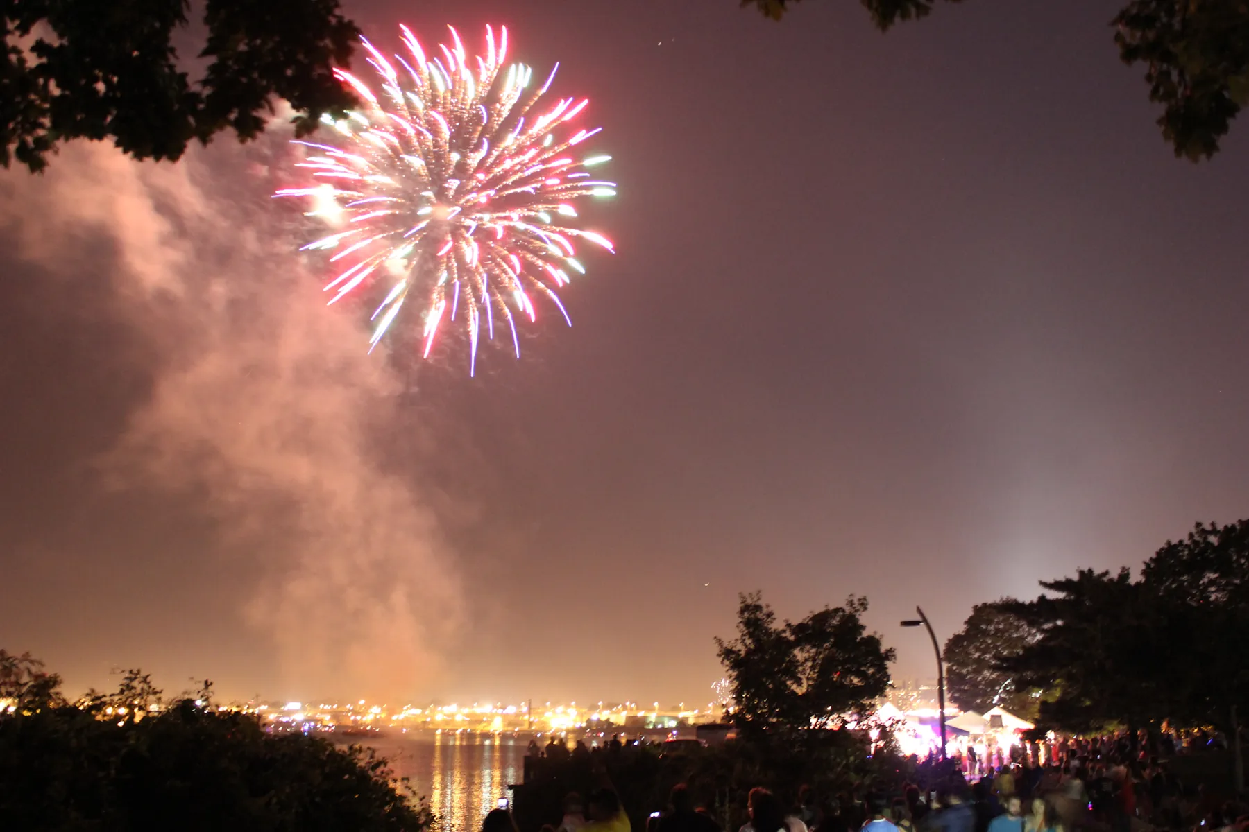 Fireworks in Providence, RI